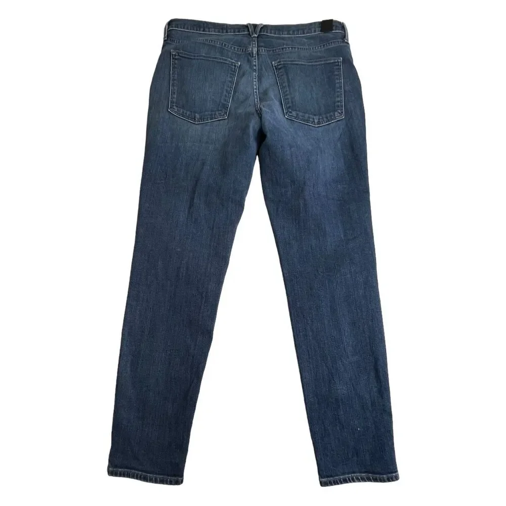 Vince Womens Dark Wash Mid Rise Skinny Jeans 29‎